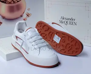 Original Alexander Mcqueen Plimsoll White Sneakers