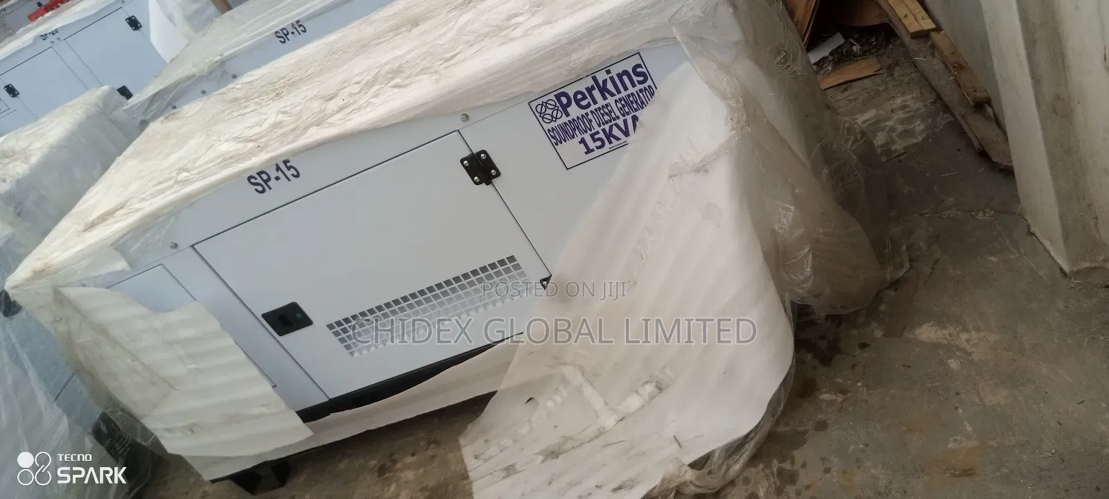 15kva Perkins Soundproof Diesel Generator 100% Copper Coil