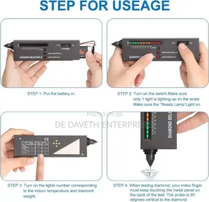 Professional Diamond Tester Pen Selector
