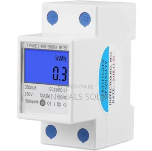 Single Phase Energy Check Meter Card Reader 80a