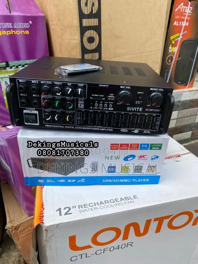 Amplifier for Ceiling and Wall Speakers