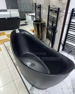 England Standard Egg Design Black Shower Bath Tub.