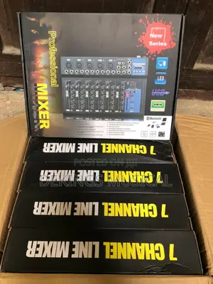 Yamaha 7 Channels Mixer With Usb Bluetooth