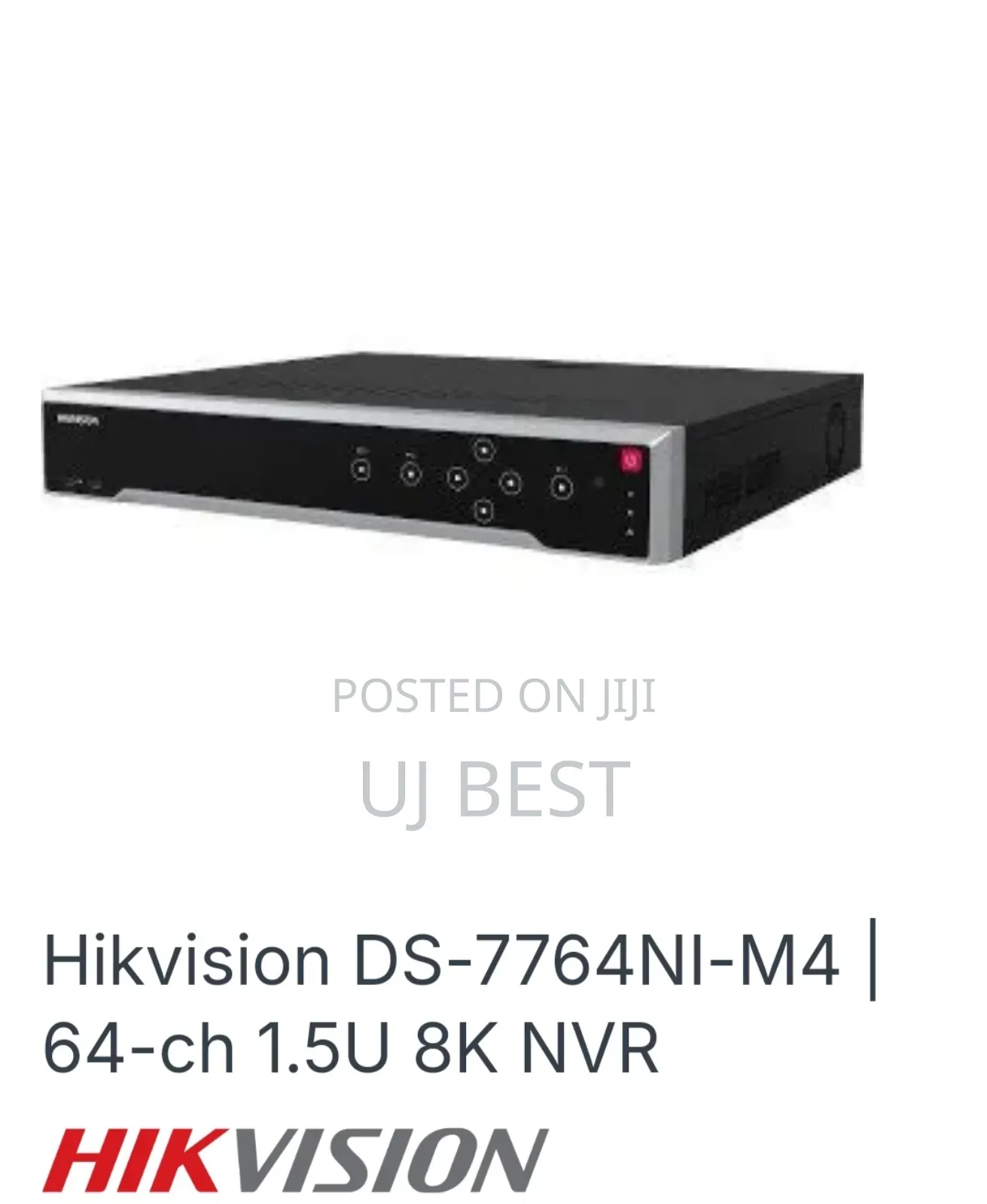 64ch NVR Hikvision Ds-7764ni-M4 |1.5u NVR
