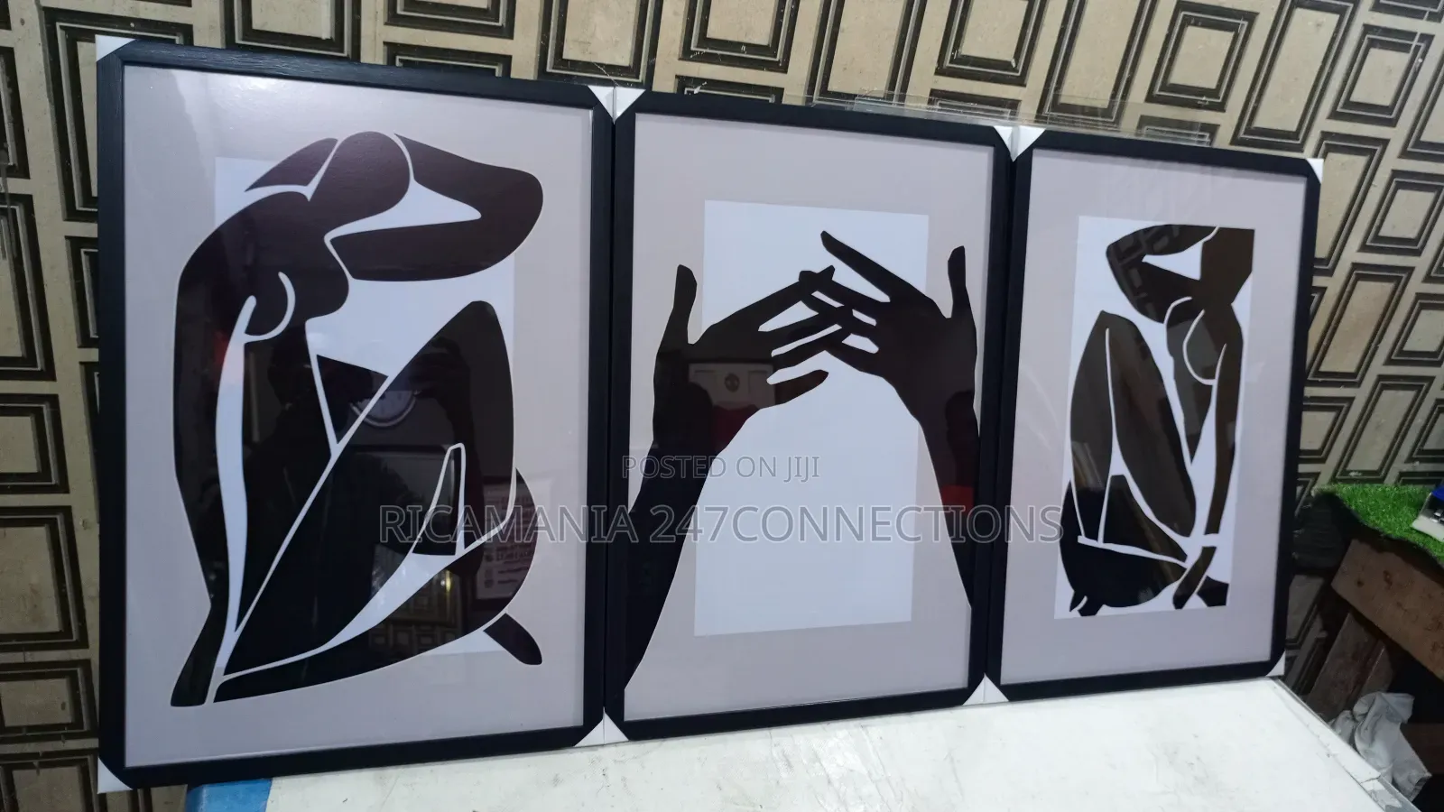 Abstract Interior Design Artwork Frames