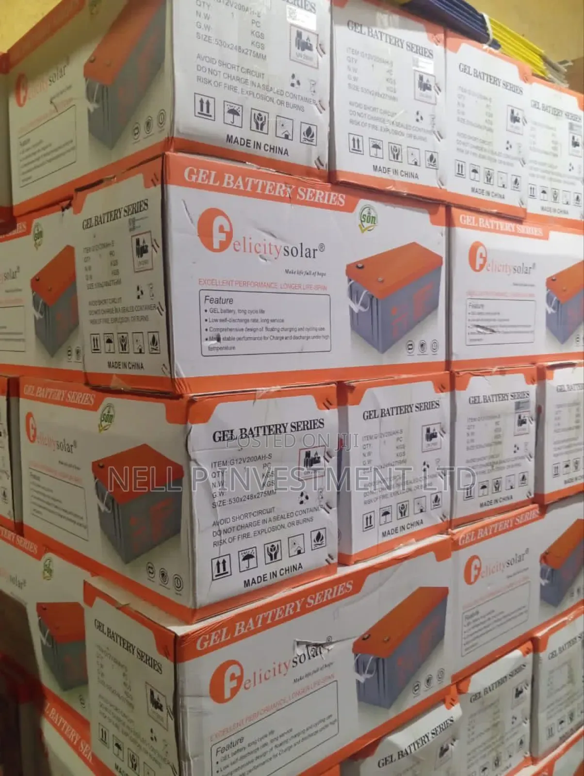 Felicity 200ah Solar Battery