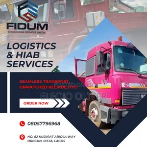 Hiab Truck for Rent in Wuse