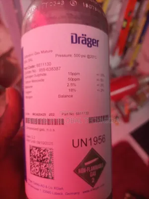Dräger Calibration Gas Mixture (Gas Detection Calibration)