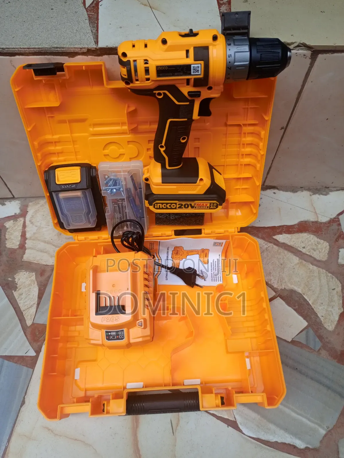 Ingco Cordless Drill Machine 20v