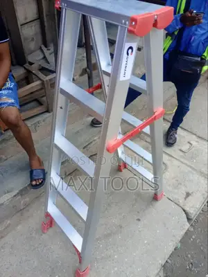 5 Step Aluminum Ladder Original