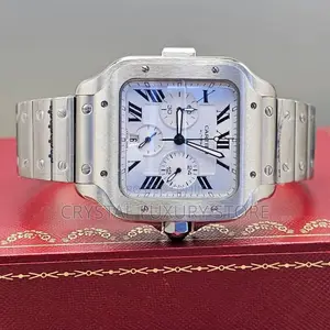 Cartier Quality Luxury Men Chain Wristwatch