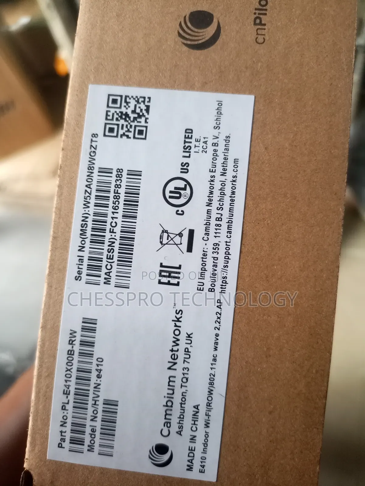 CAMBIUM Cnpilot E410 Wireless Access Point