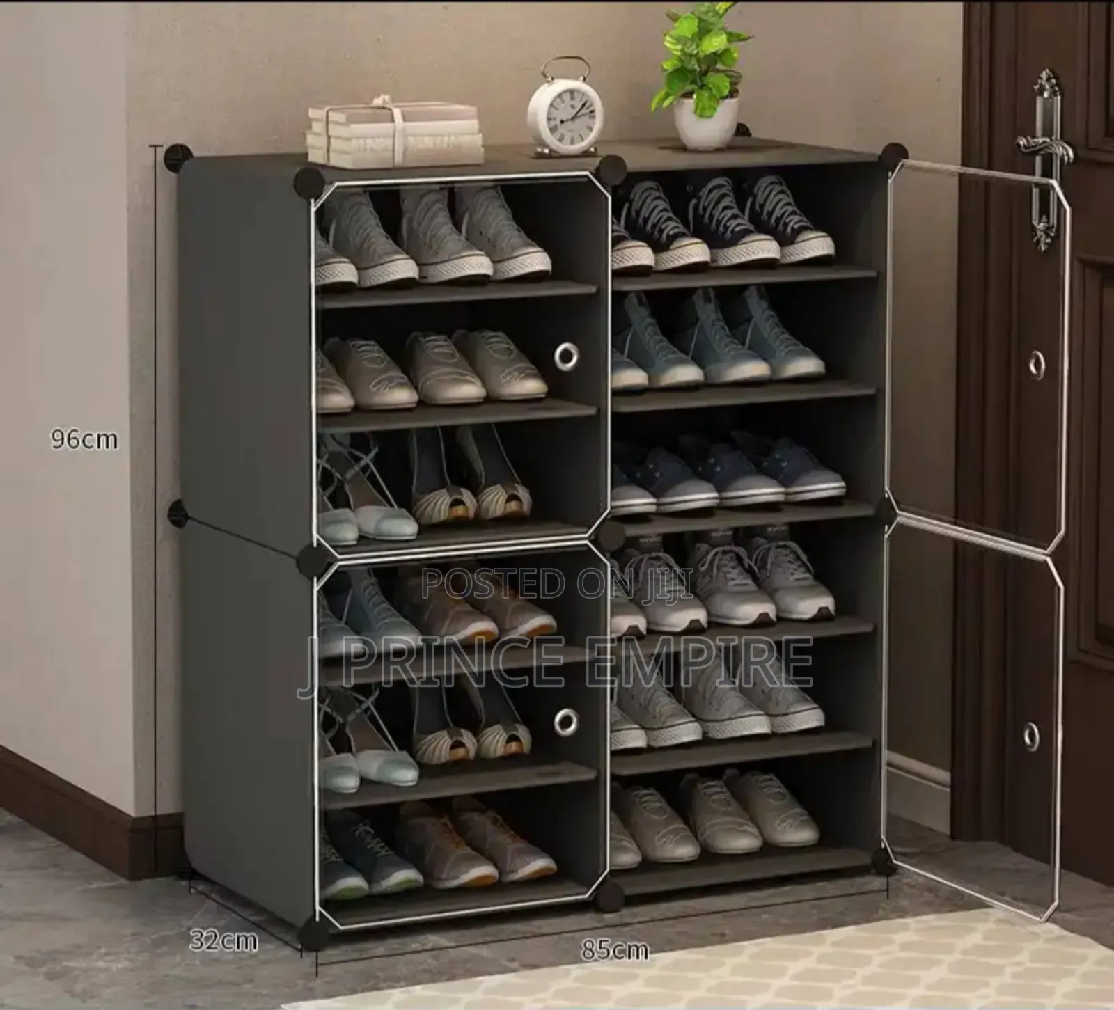 Portable Shoe Rack Organizer/Multi-Purpose Shelf Storage