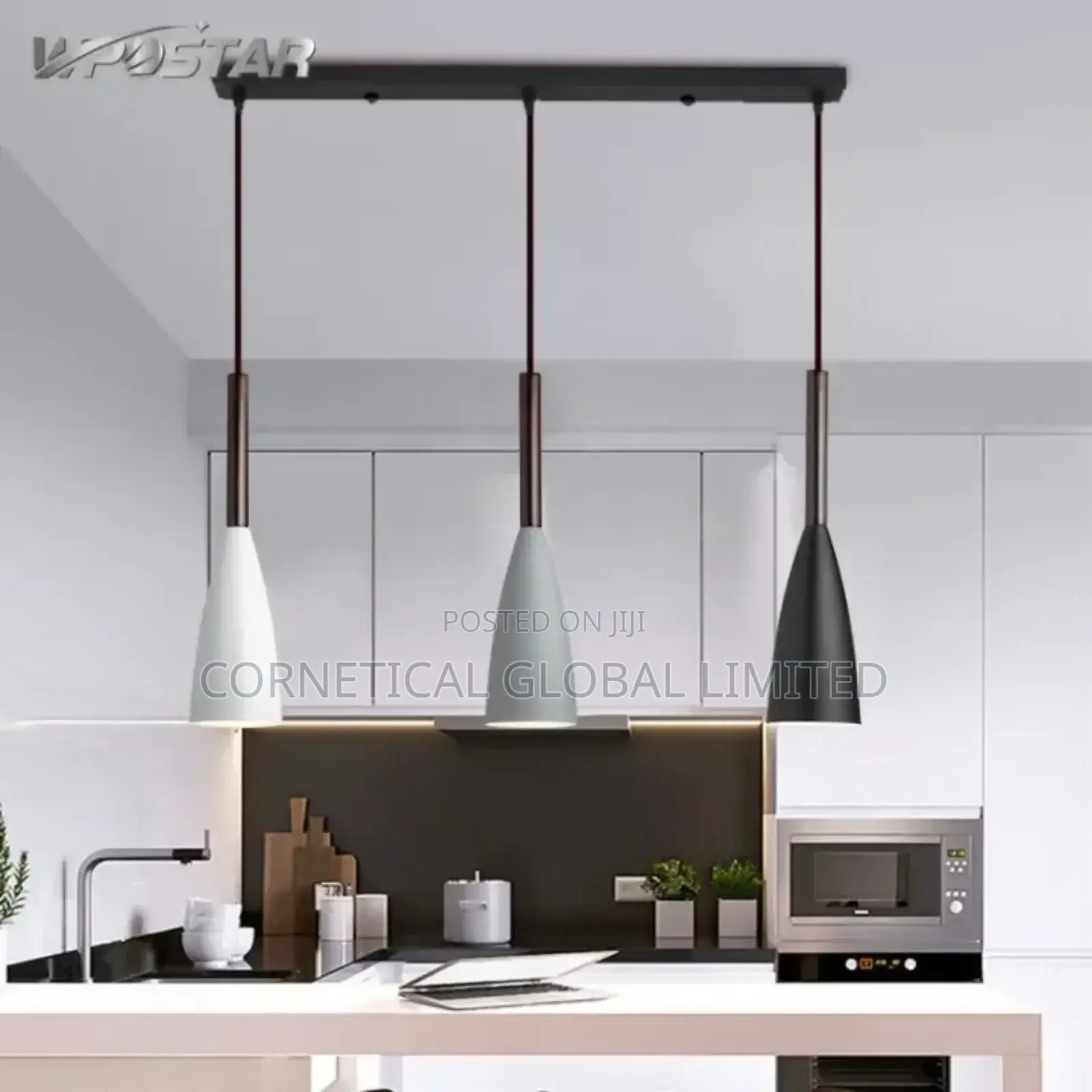 Modern Quality Luxury Three in One LED Drop Pendant Light