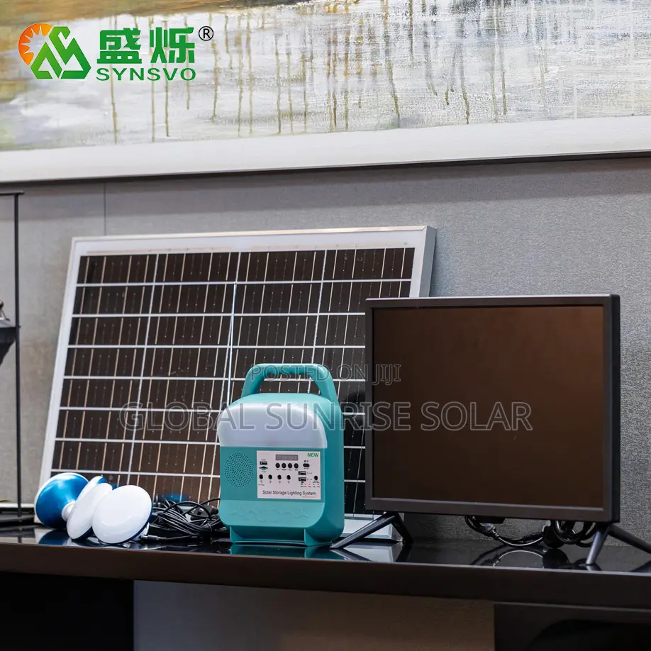 Energy-Efficient and Portable Led Solar Home Lighting System