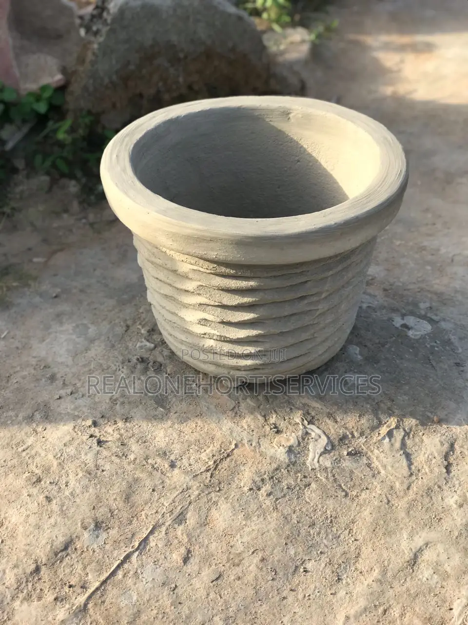 Concrete Pots for Mini or Kitchen Garden
