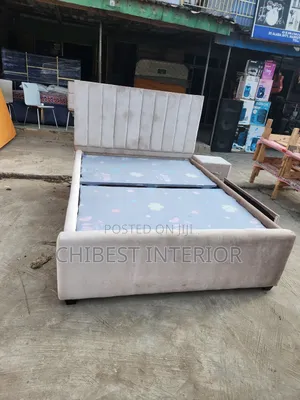4.5by6 Bed With a Side and Beneath Drawer
