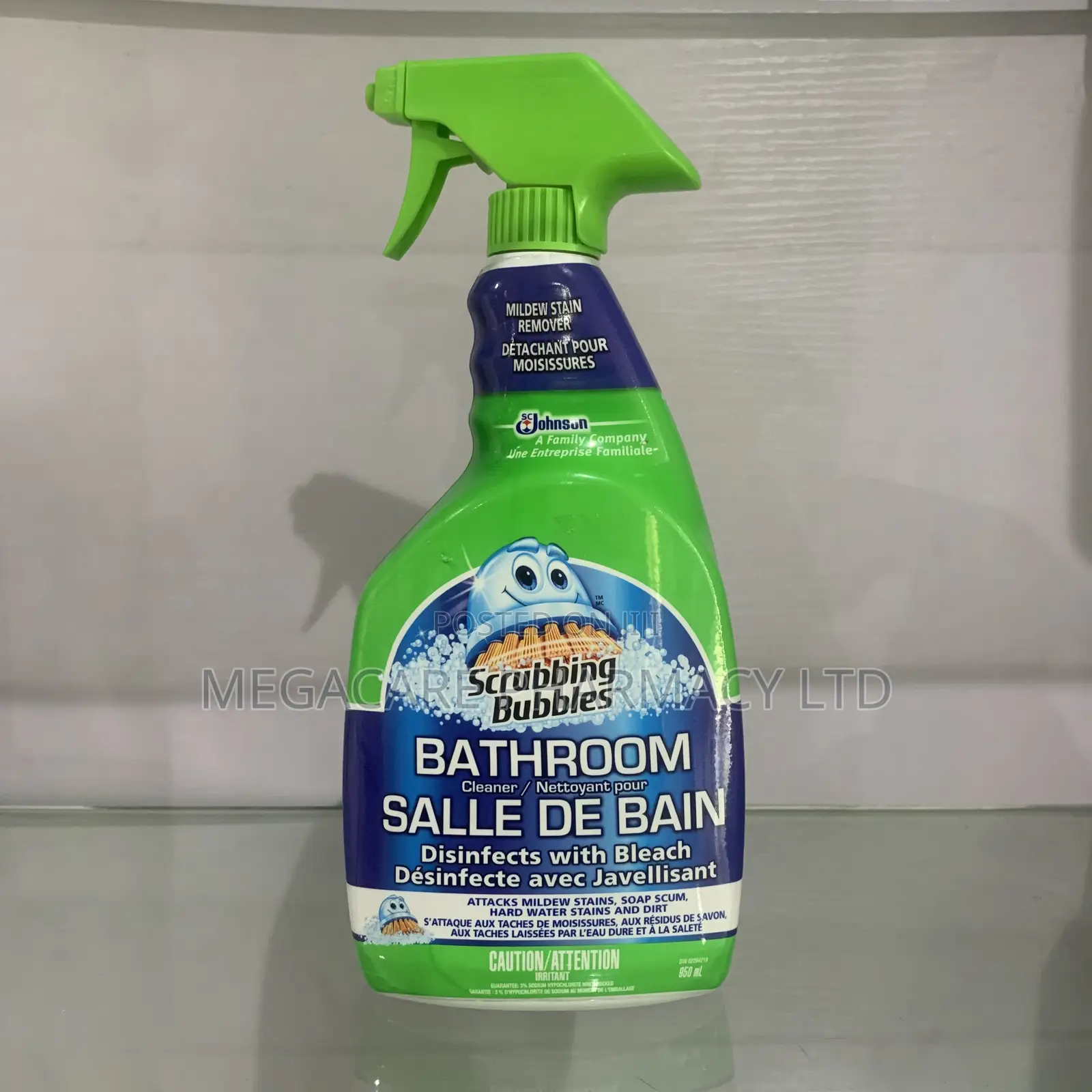 Scrubbing Bubbles Bathroom