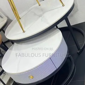 Marble 2in1 Top Center Table