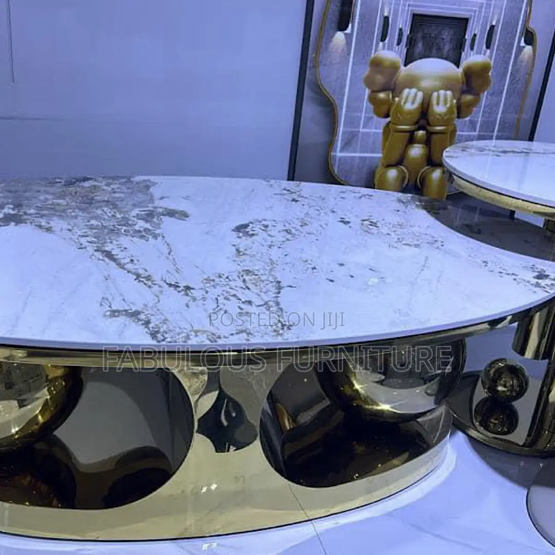 Quality 2in1 Marble Center Table