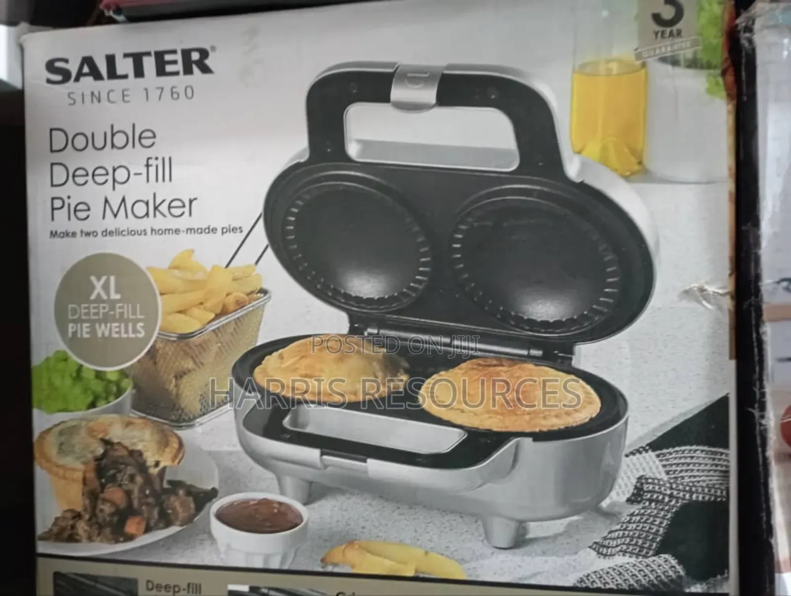 Salter Double Deep Fill Pie Maker