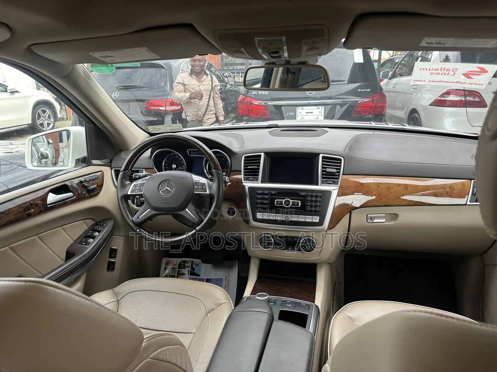 Mercedes-Benz GL-Class 2015 White