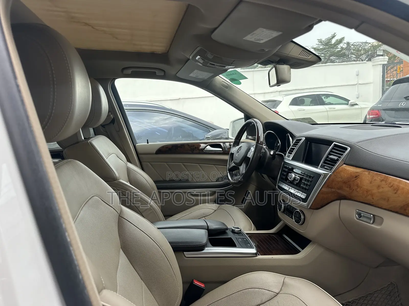 Mercedes-Benz GL-Class 2015 White