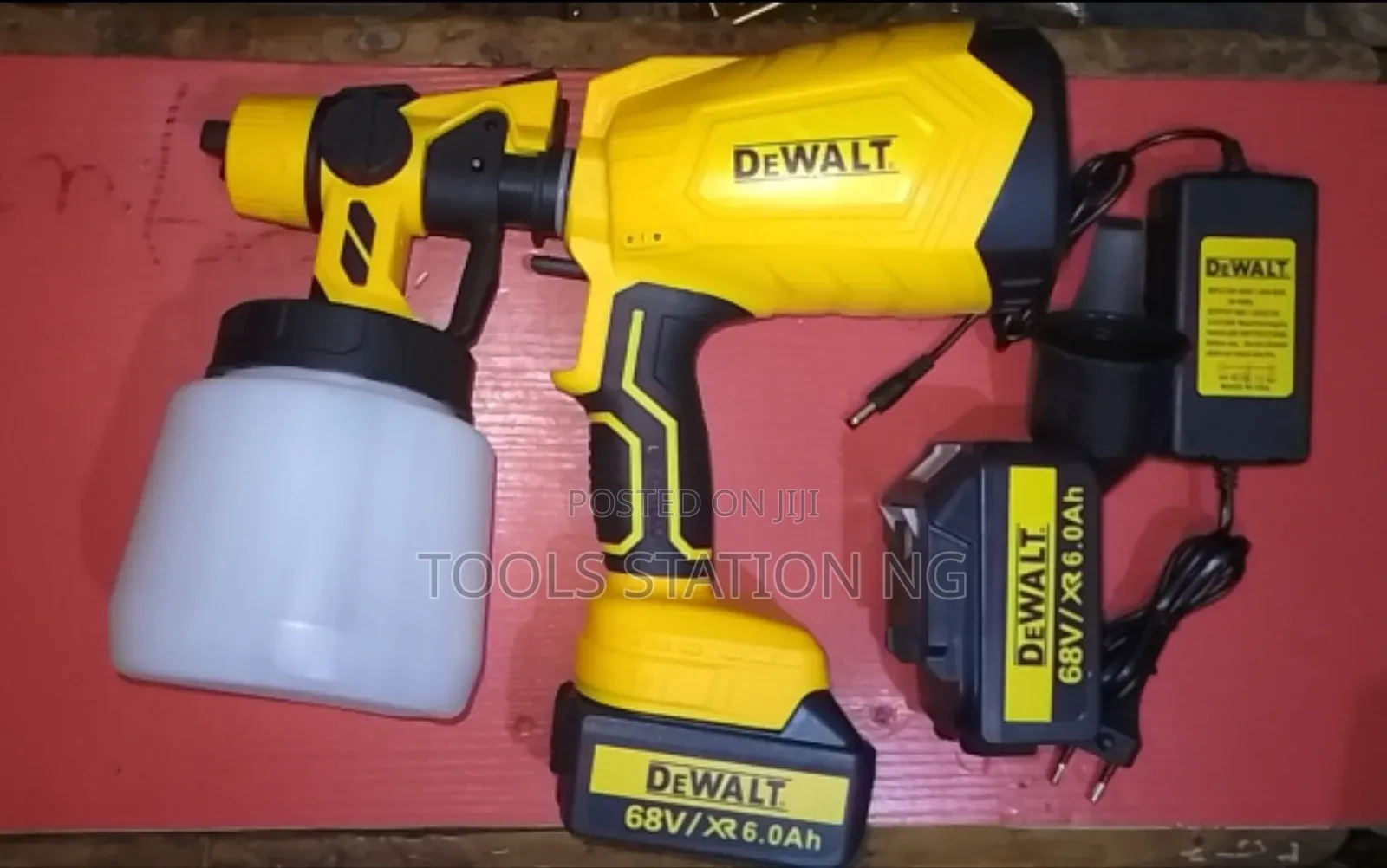 Dewalt 68V Cordless Spray Gun.