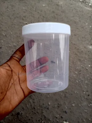 500g Transparent Plastic Container Jar