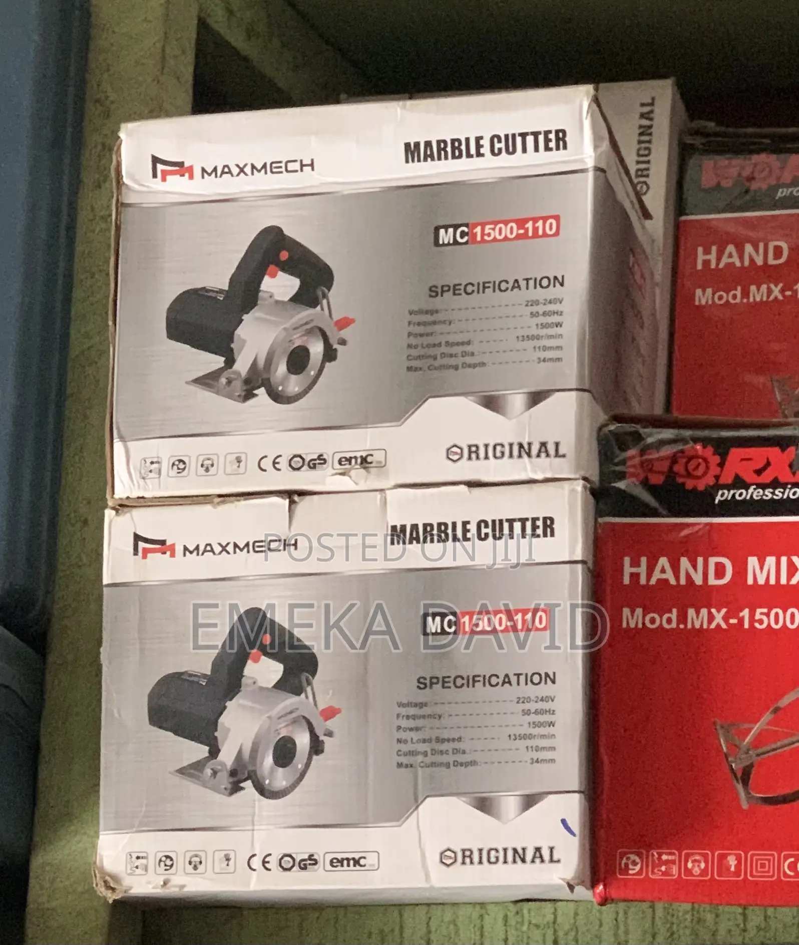 Marble Cutter 1500w Maxmech