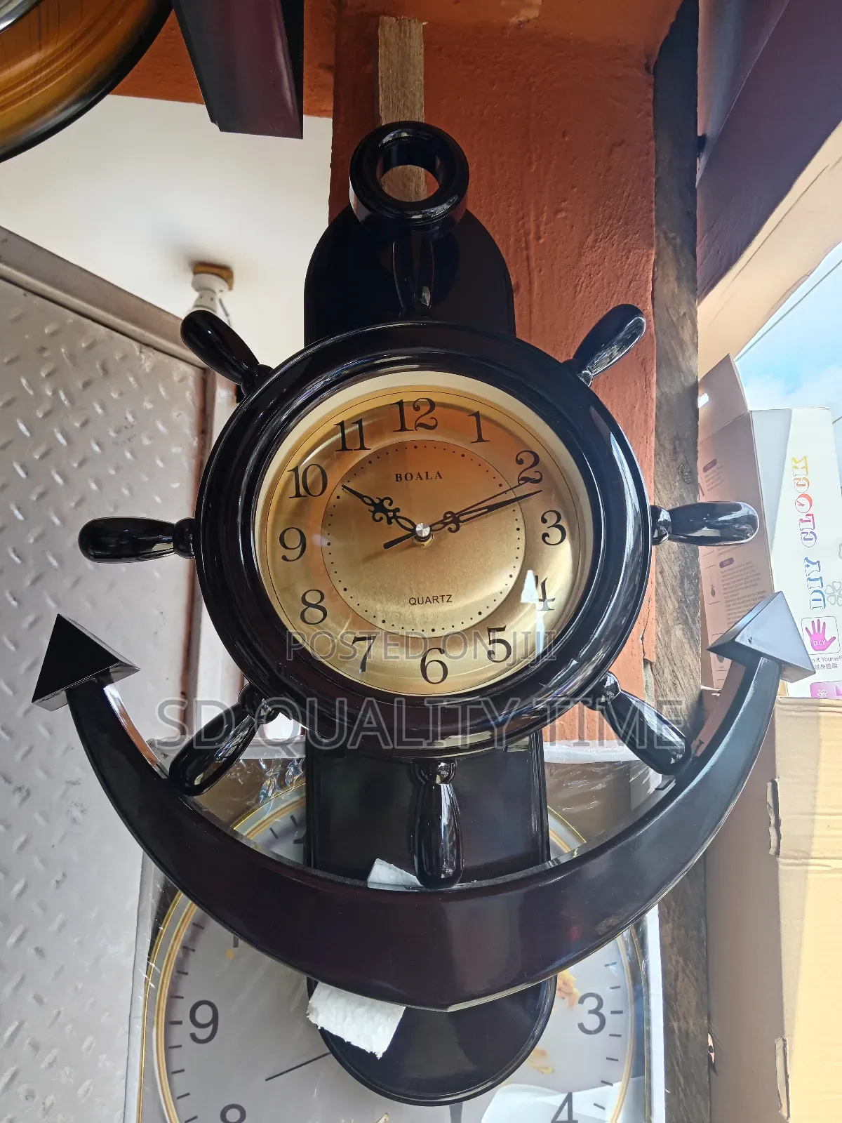 Anchor Wall Clock