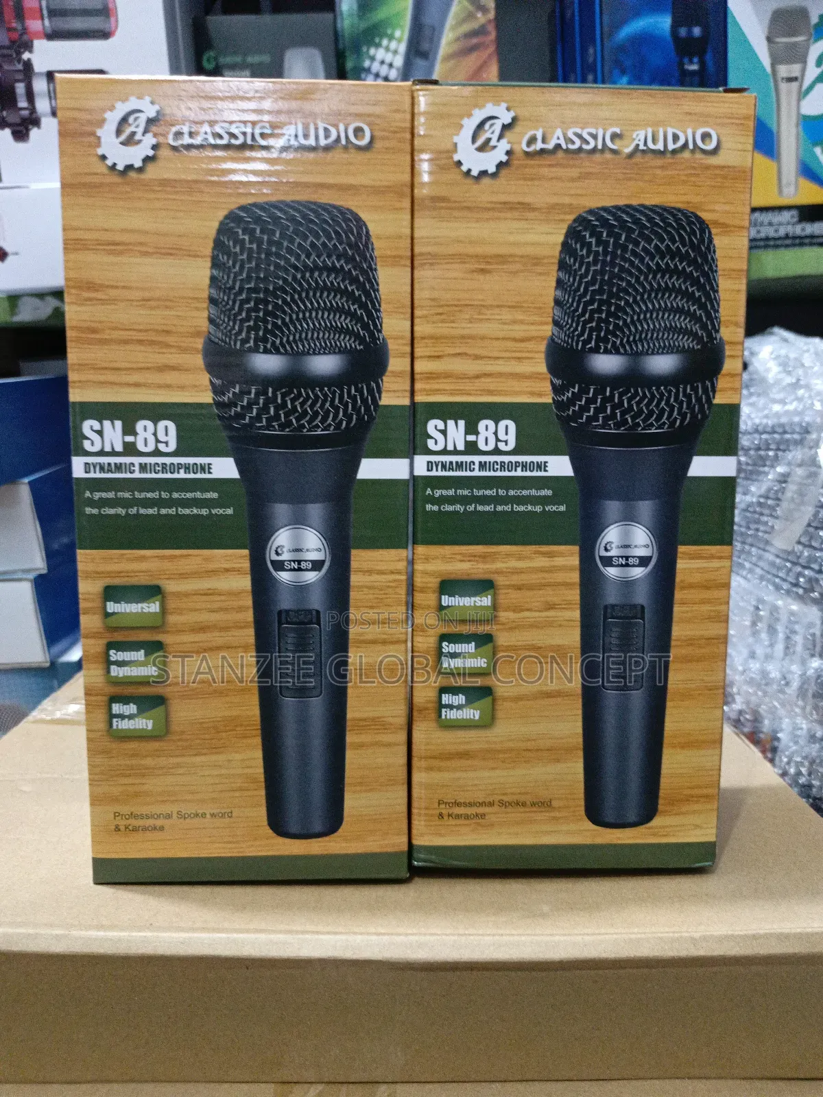 Classic Audio Sn-89 Dynamic Microphone