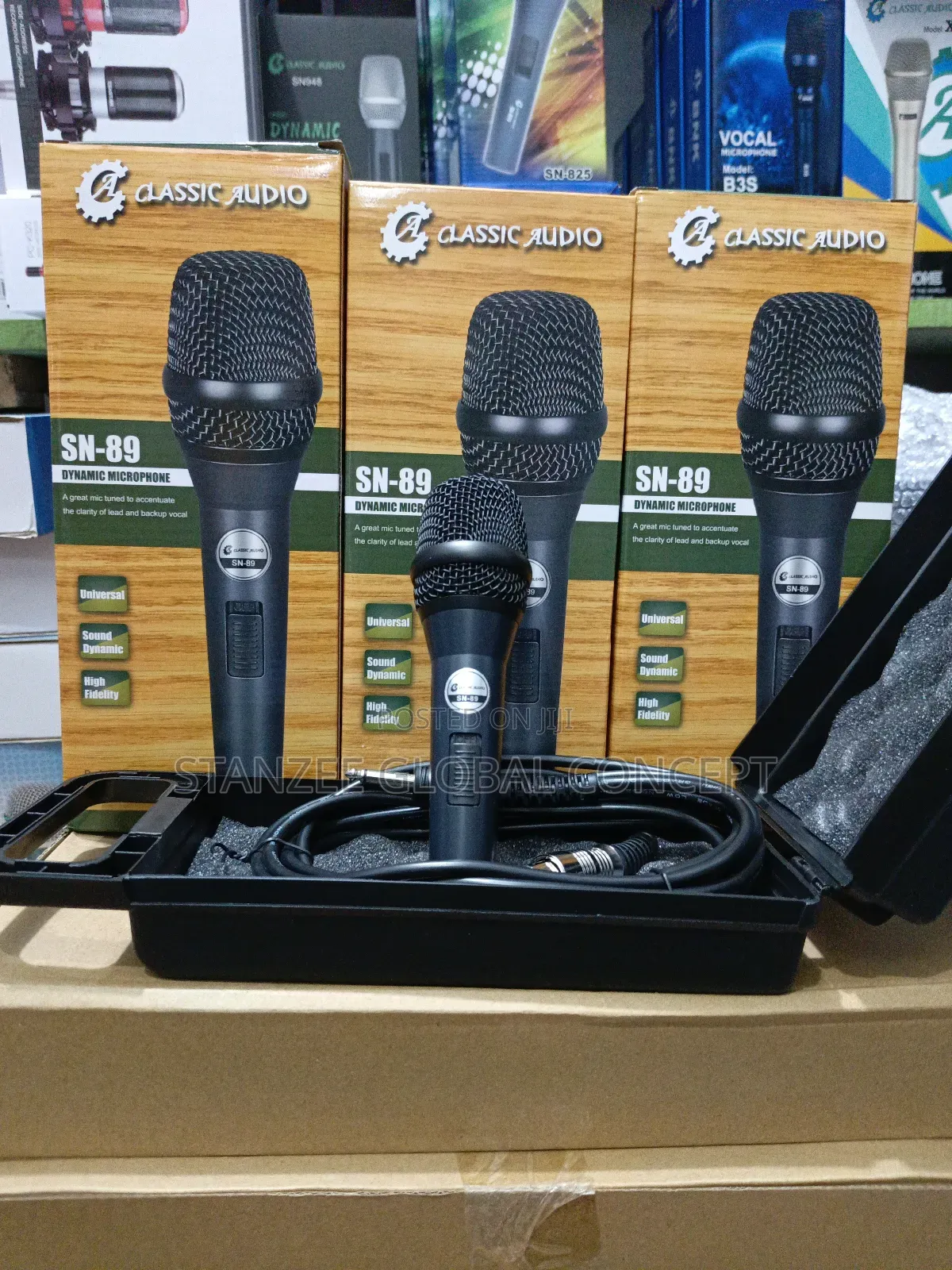 Classic Audio Sn-89 Dynamic Microphone