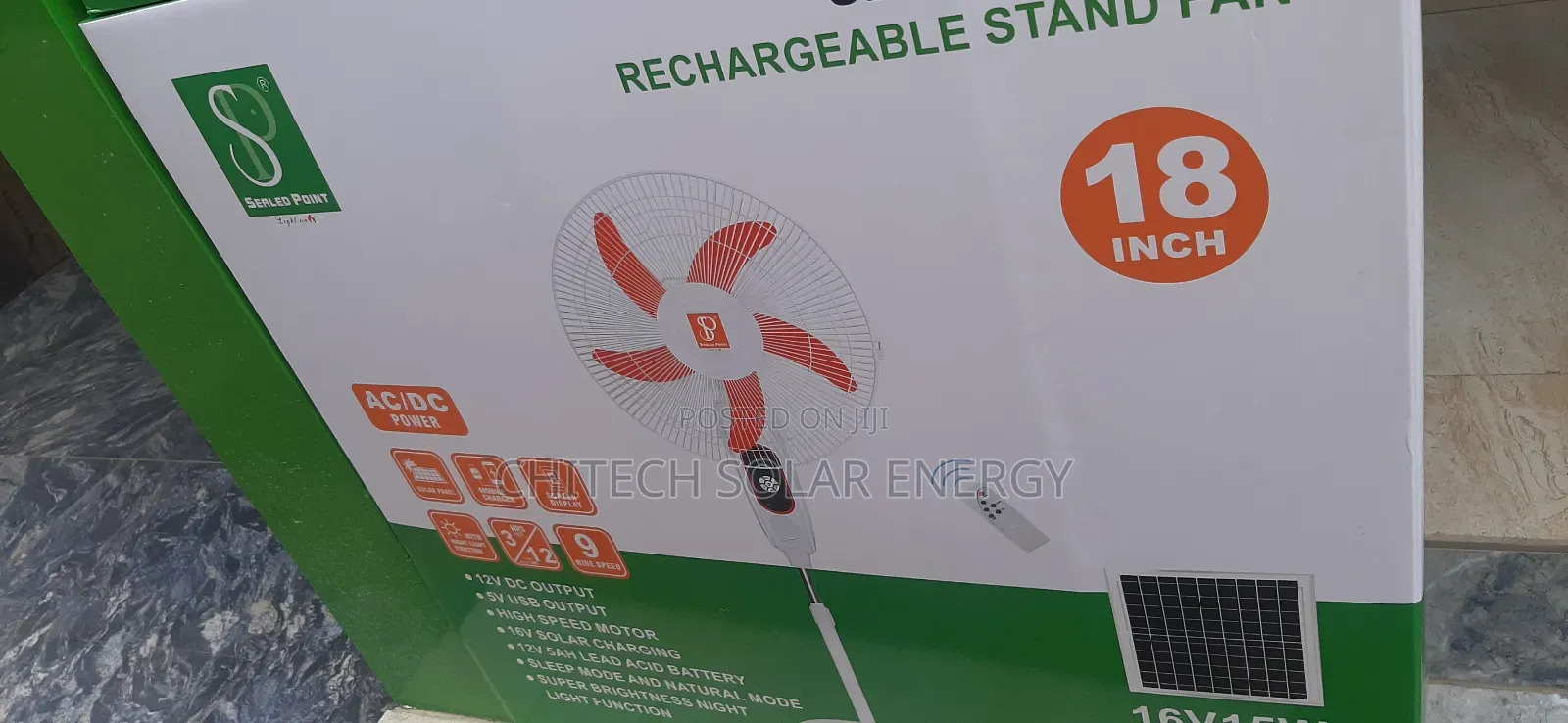 Rechargeable Fan