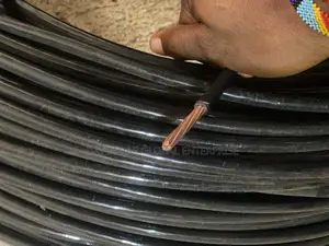 25mmx1 Black Cable