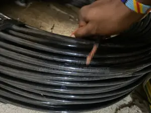 25mmx1 Black Cable