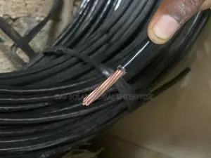 25mmx1 Black Cable