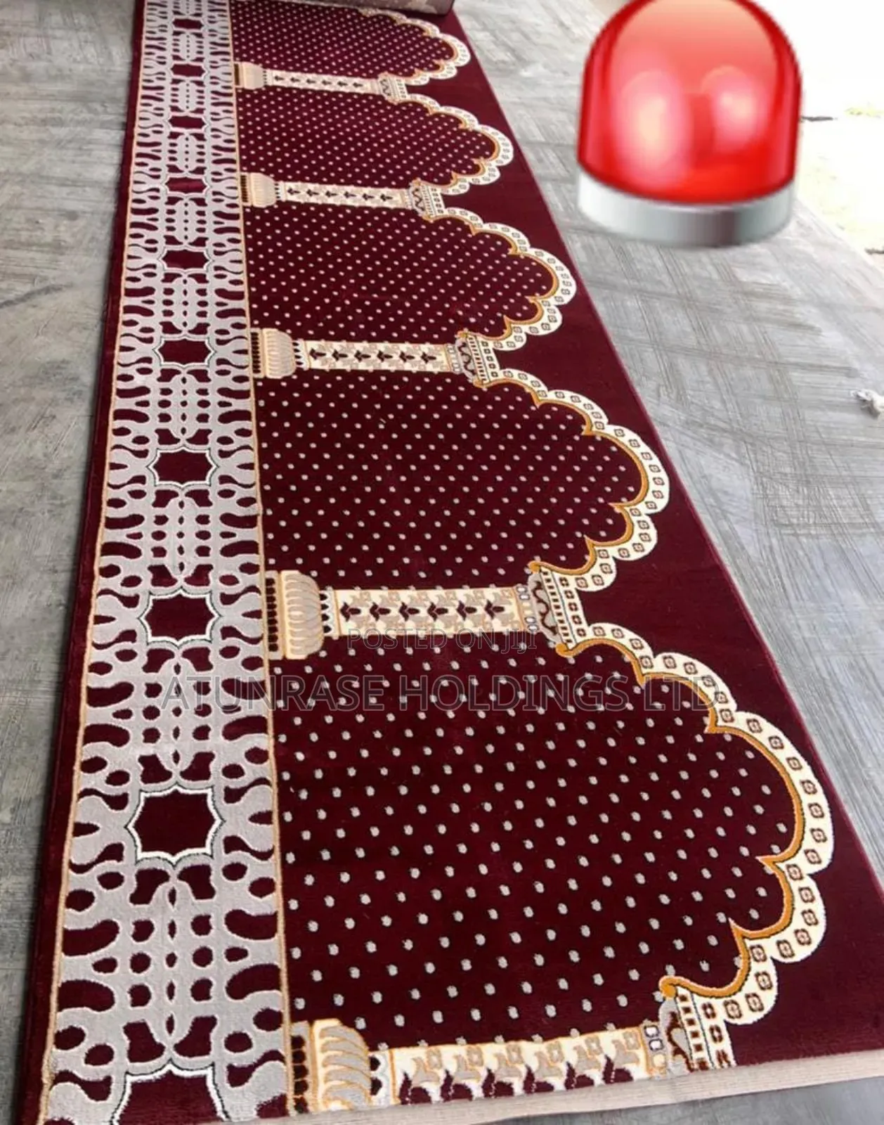 Mosque Carpet, Center Rug, Customized Logo for Sale