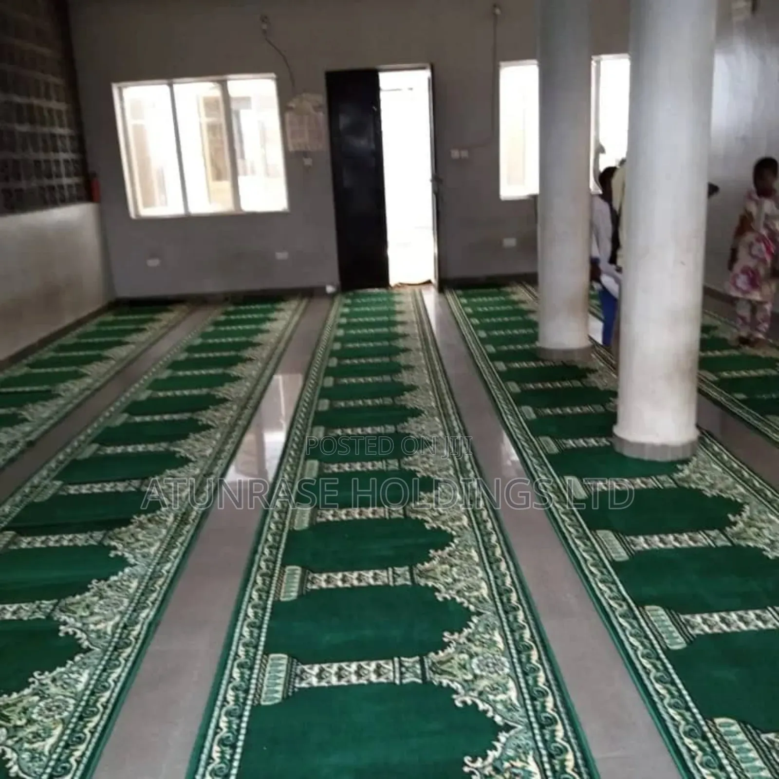 Mosque Carpet, Center Rug, Customized Logo for Sale