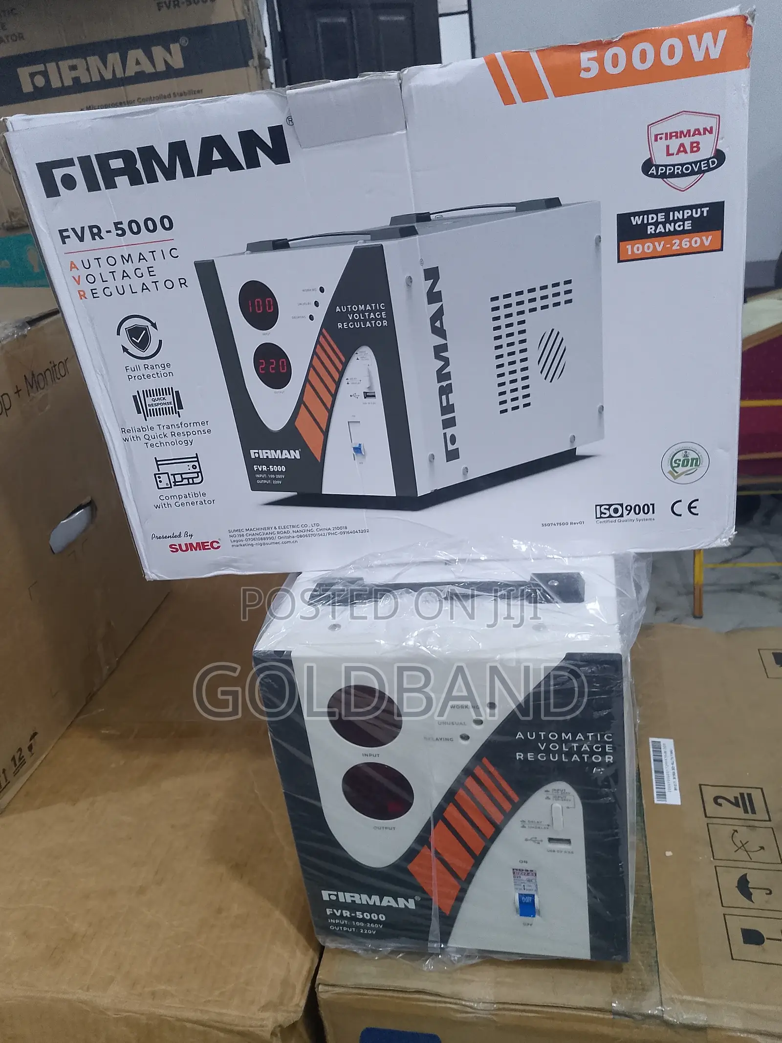 Firman Automatic Maintain Voltage Regulator 5000W