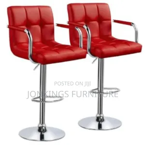 Height Adjustable Bar Stool With Arms