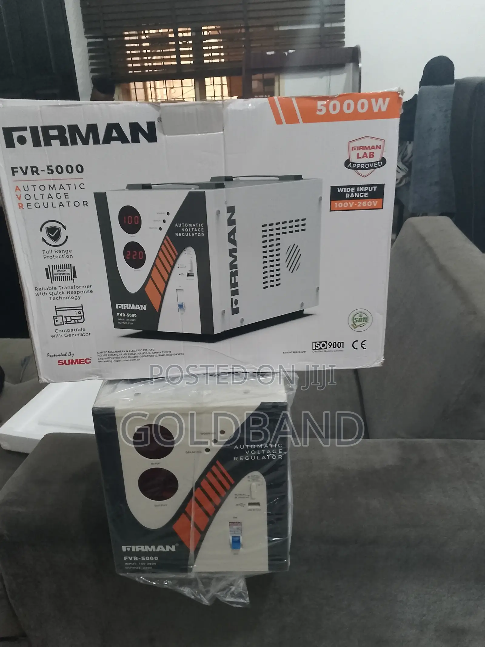 Firman Automatic Voltage Safeguarding FVR-5000