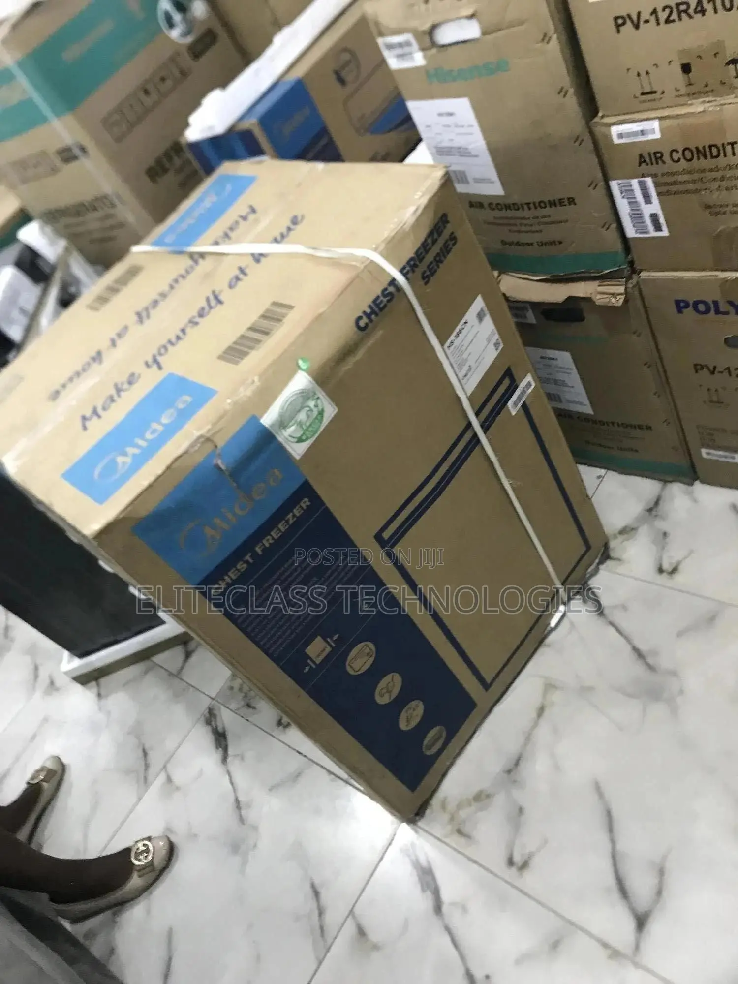 Midea ''Speed Cooling'' 150l Chest Freezer