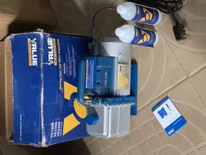 Value VE115N 1/4hp Portable Single Stage Vacuum Pump