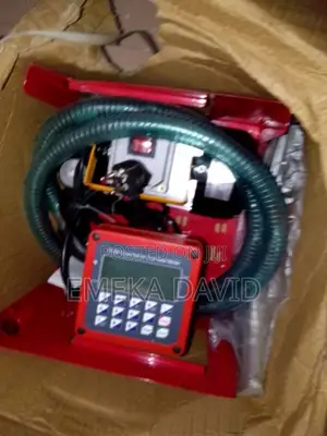 Flow Meter With Complete Set,Hose, Electric Pump and Nozzle