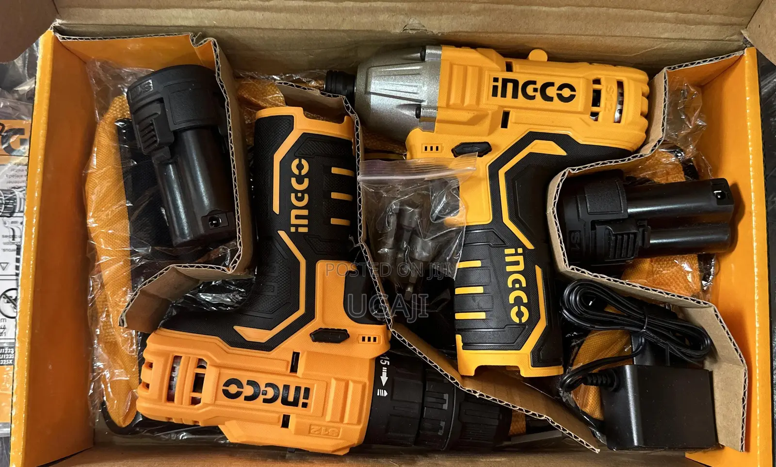 Ingco 12v Cordless 2pcs Combo Kit