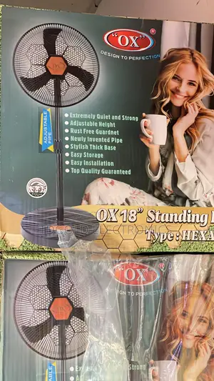 Hexa Standing Fan 18 Inchs