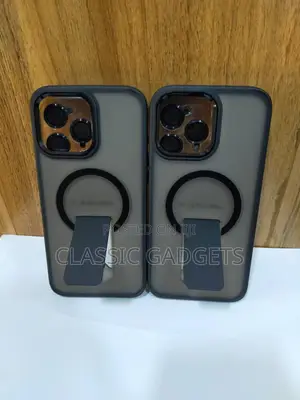 Magsafe Matte Case With Stand for iPhone 16 Pro Max