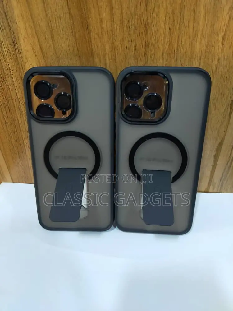 Magsafe Matte Case With Stand for iPhone 16 Pro Max