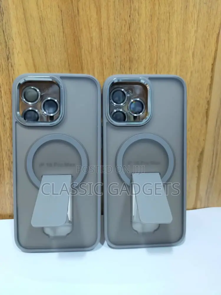 Magsafe Matte Case With Stand for iPhone 16 Pro Max